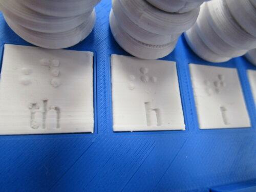 Place labels for thousands, hundreds and tens.