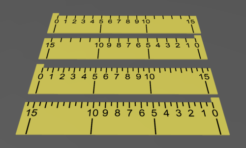 different rulers