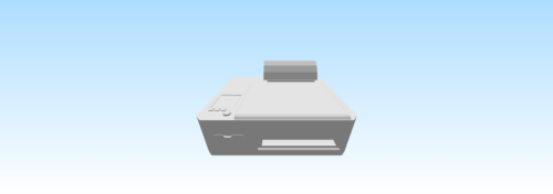3D model of a network printer