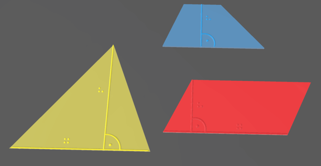 Dreieck, Parallelogramm und Trapez (Flächenberechnung) – Triangle, parallelogram and trapezoid (area calculation)