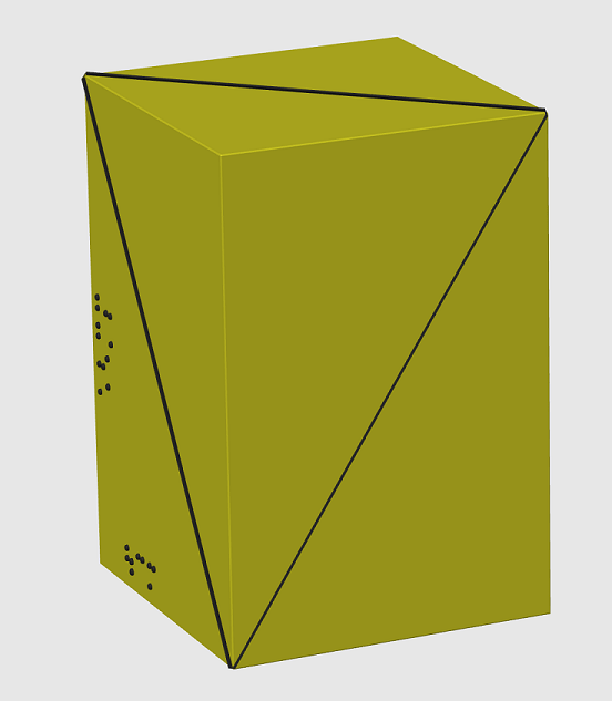 Schnittfläche im Quader (Pythagoras)