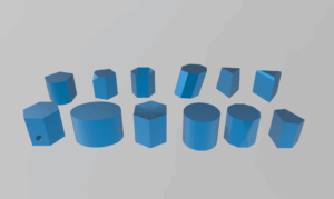 Set of Prism-like Bodies