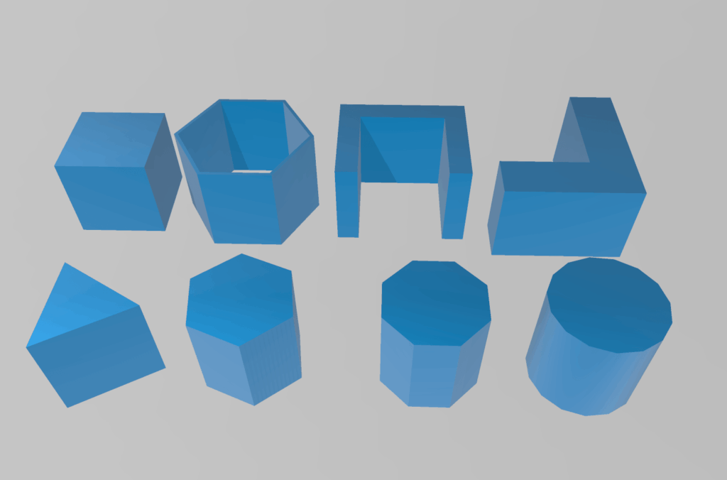Set of Prisms