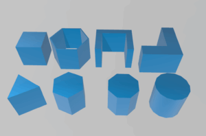 Set of Prisms