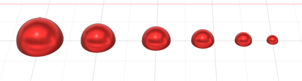 rounded points