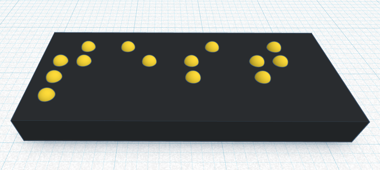 Unneeded dots have been deleted. The result is