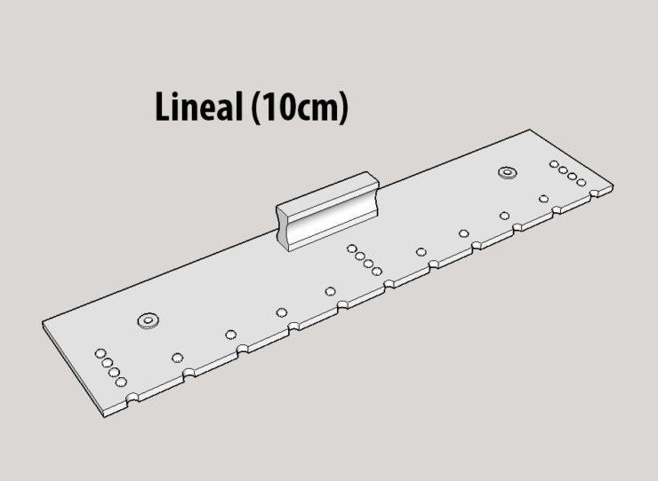 Lineal 10cm (ruler 10cm)